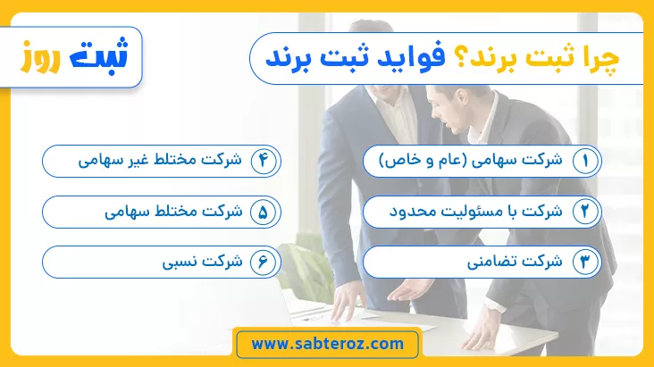 فواید ثبت برند